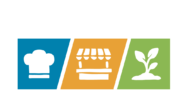 Seneca County Common Ground logo, white reversed & colors